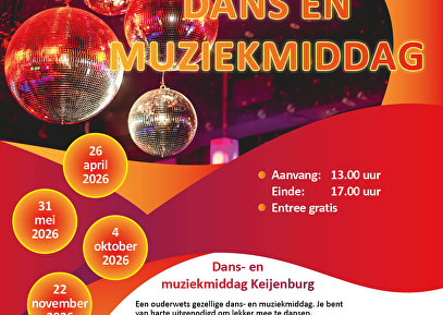 Dans- & Muziekmiddag verzorgd door duo ErAdic.