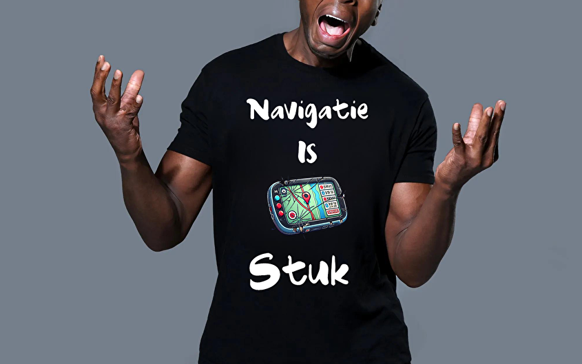 Navigatie is stuk