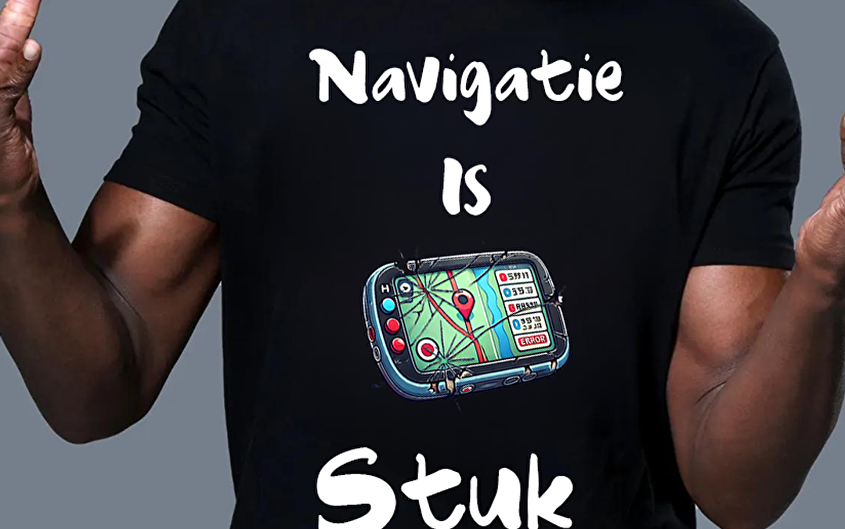 Navigatie is stuk
