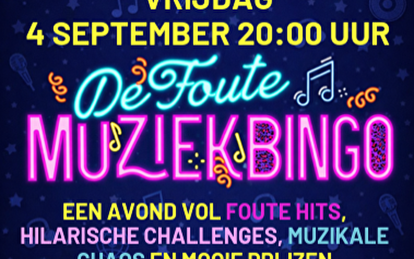 De Foute Muziekbingo