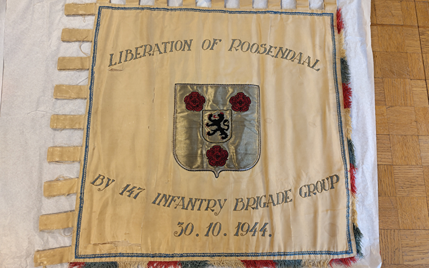 Tentoonstelling Roosendaals Bevrijdingsvaandel