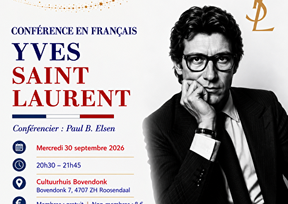 Lezing Yves St Laurent | conférence en français