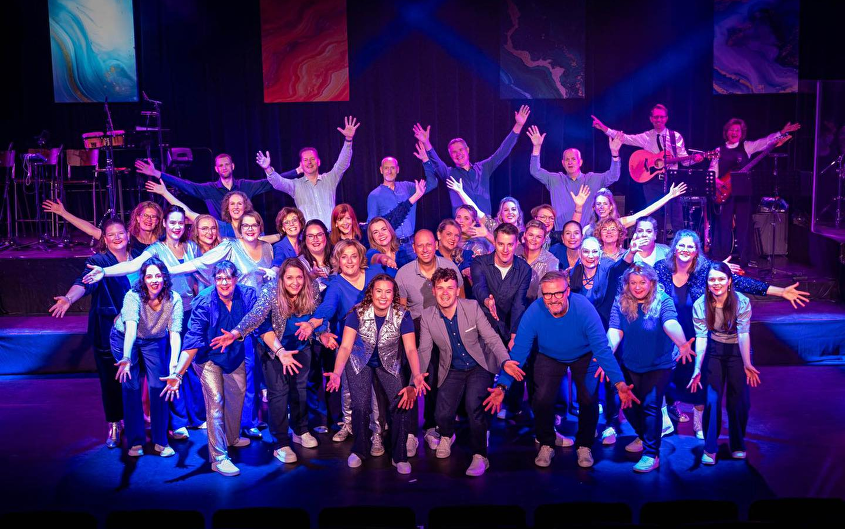 Show 'Mixed tape' van popkoor Muzikaèl