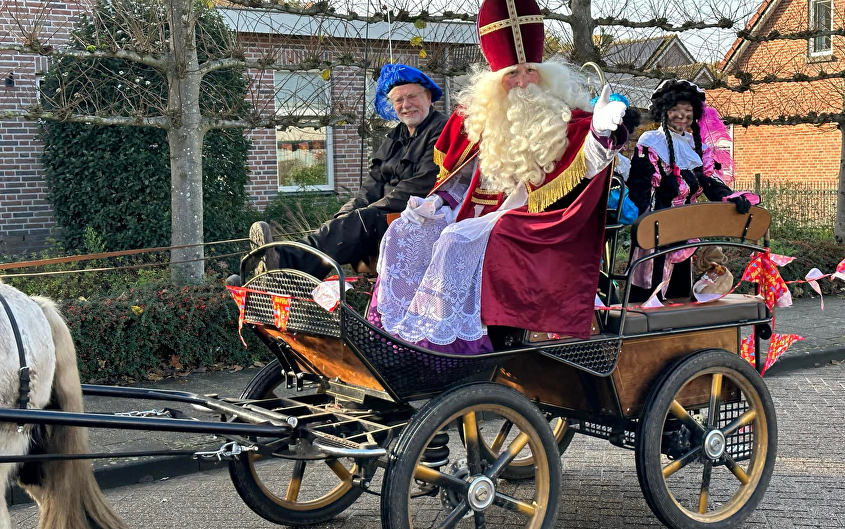 Intocht Sinterklaas Wouwse Plantage