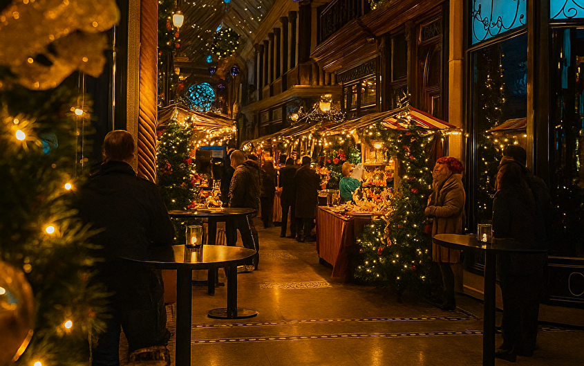 Kerstmarkt in de Passage
