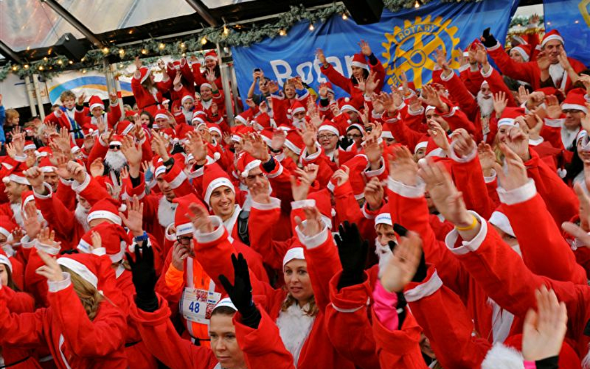 Rotary Santa Run