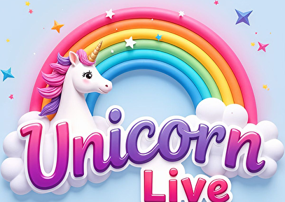 Unicorn Live - en de Magische Regenboog (2+)