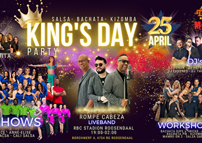 King's day Party XXL Salsa Bachata Kizomba
