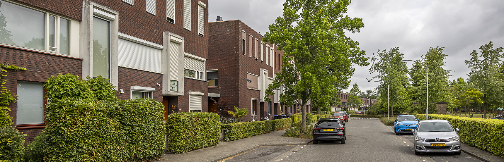 Stadsbuurt vlakbij het centrum