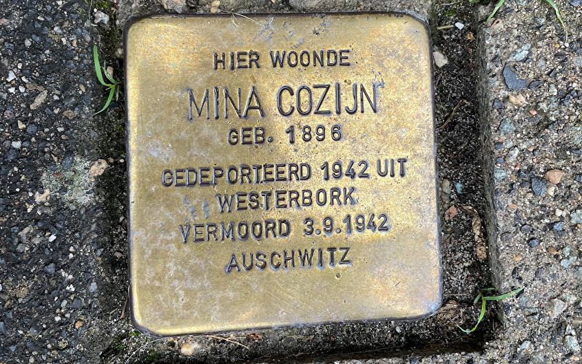 Stolperstein Mina Cozijn