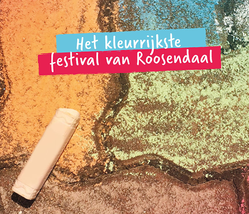 Nieuw stoepkrijtfestival ‘Buiten de Lijntjes’ 