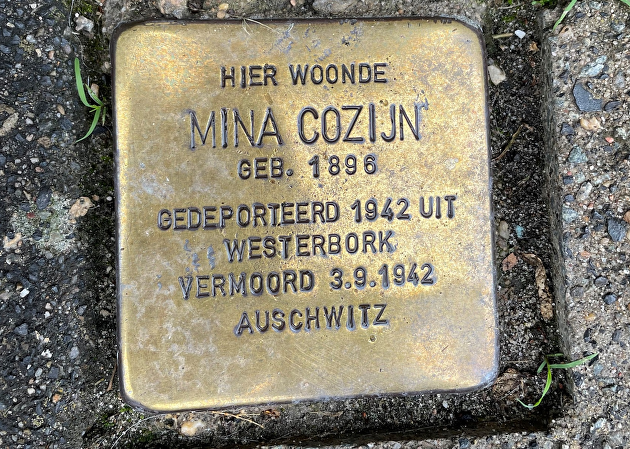 Stolperstein Mina Cozijn