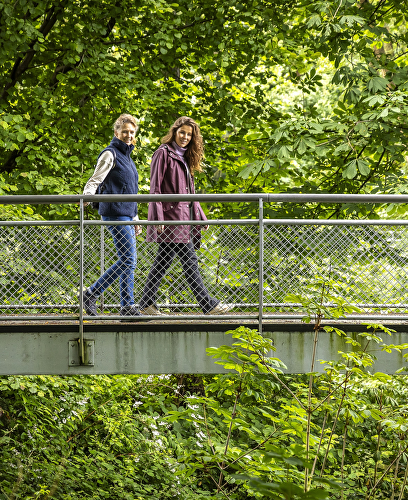 Wandeling in de natuur